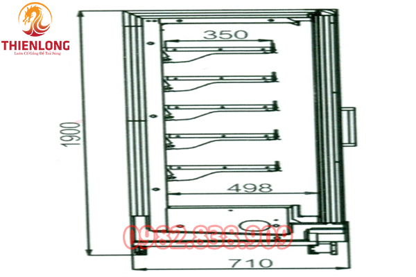 Tủ Đông Đứng 2 Cánh Carrier DB-T70-19002DA8F 1