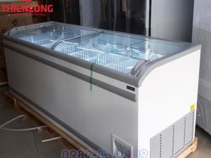 Tủ Đông Mặt Kính Cong Sanden Intercool SNC-0855 2