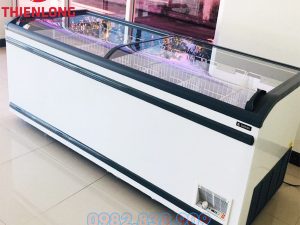 Tủ Đông Mặt Kính Cong Sanden Intercool SNC-0855