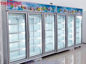 Tủ Mát 3 Cánh Sanden Intercool SDC-1500AY 1