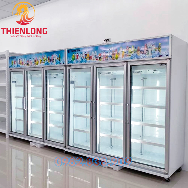 Tủ Mát 3 Cánh Sanden Intercool SDC-1500AY 1590 Lít-3