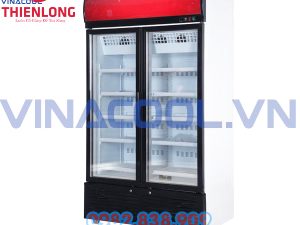 Tủ Đông Đứng 2 Cánh Kính Vinacool SLD-1240F 656 Lít-0