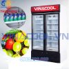 Tủ Đông Đứng 2 Cánh Kính Vinacool SLD-1240F 656 Lít-2