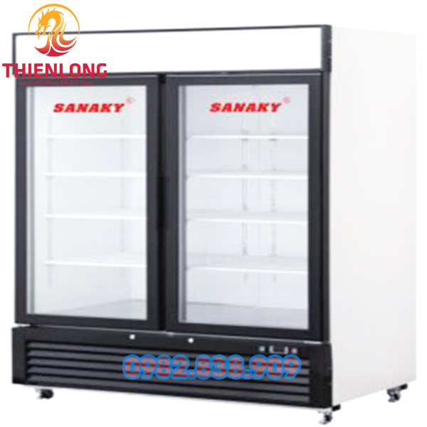 Tủ Đông Đứng 2 Cánh Sanaky VH-1368K 1300 Lít-3