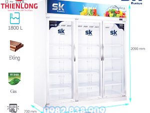 Tủ Mát 3 Cánh Sumikura SKSC-1800FC3 1800 Lít-1