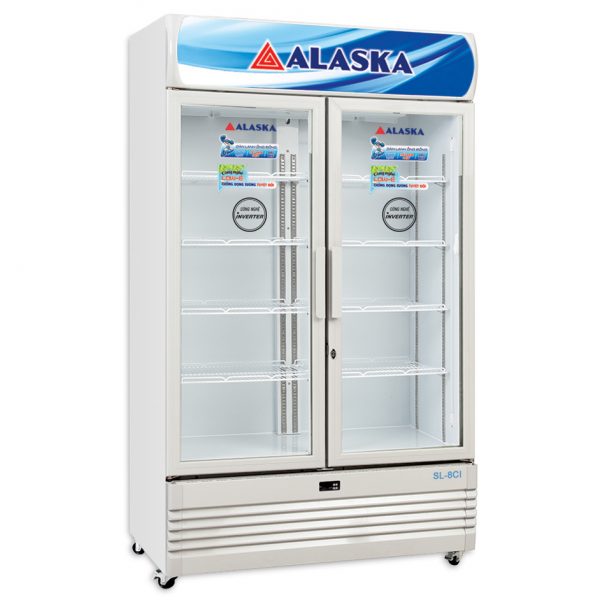 Tủ mát 2 cánh Alaska SL-8CI Inverter 750 lít-0