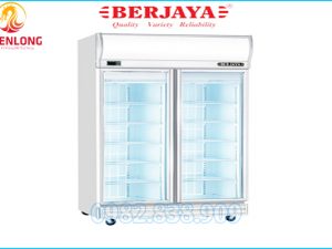 Tủ Mát 2 Cánh Kính Berjaya 2D-DC-SM-0