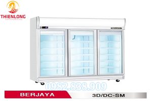 Tủ Mát 3 Cánh Kính Berjaya 3D-DC-SM-0