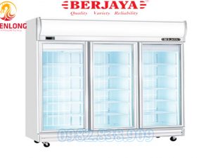 Tủ Mát 3 Cánh Kính Berjaya 3D-DC-SM-2