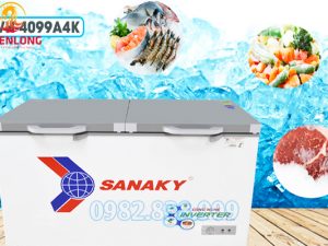 Tủ Đông Sanaky Inverter VH-4099A4K Mặt Kính Cường Lực-0