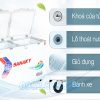 Tủ Đông Sanaky VH-4099W2KD Mặt Kính Cường Lực-3