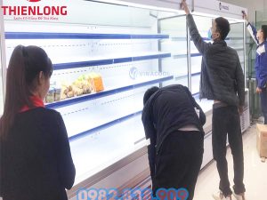 Tủ Mát Trưng Bày Siêu Thị Vinacool SLG 2500F-0