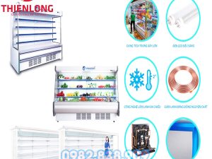 Tủ Mát Trưng Bày Siêu Thị Vinacool SPG 1500FB-0